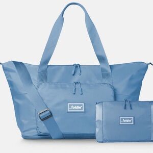 Coastal Blue Foldie Women's Tote Bag Set